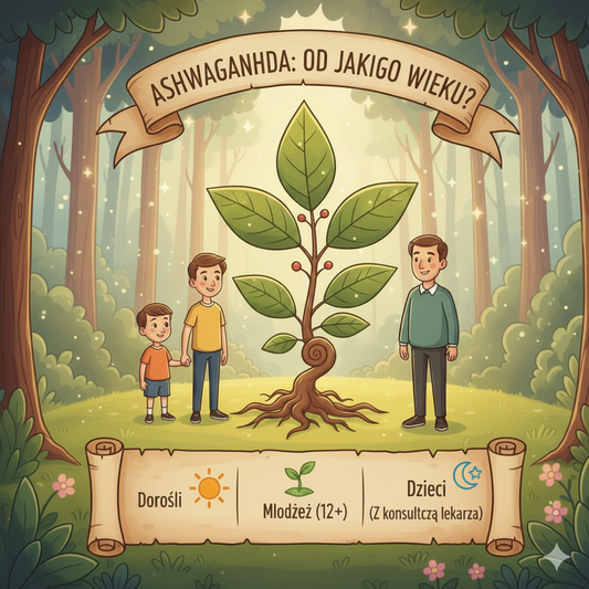 Ashwagandha – od jakiego wieku można ją stosować?