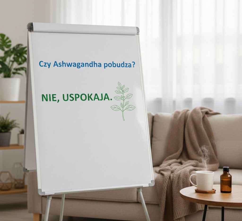 Czy ashwagandha pobudza? Wyjaśniamy, jak naprawdę działa ten adaptogen